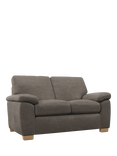 John Lewis Camden Small 2 Seater Leather Sofa, Light Leg