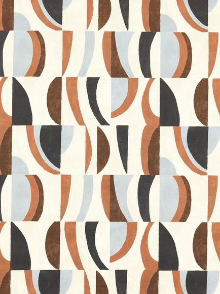 Harlequin Torillo Furnishing Fabric, Blk Erth/Crnfl/Wlnut