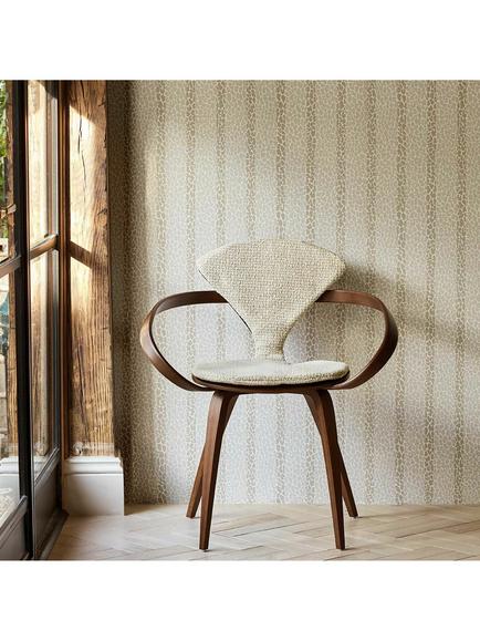 Harlequin Arran Furnishing Fabric - view 2, Ivory/Linen
