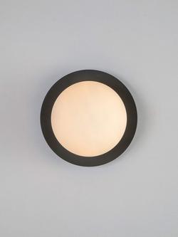houseof Opal Disk Wall Light, Charcoal Grey