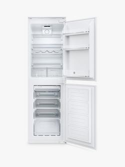 Hoover HOB50N518EVK Integrated 50/50 Fridge Freezer, White, White