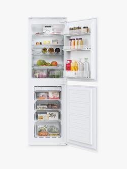 Hoover HOB50N518EVK Integrated 50/50 Fridge Freezer, White - view 2, White