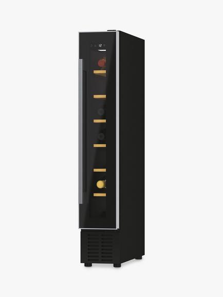 Hoover HWCB 15 Integrated Wine Cabinet, Black, Black