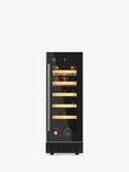 Hoover HWCB 30 Freestanding Wine Cabinet, Black