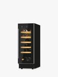 Hoover HWCB 30 Integrated Wine Cabinet, Black