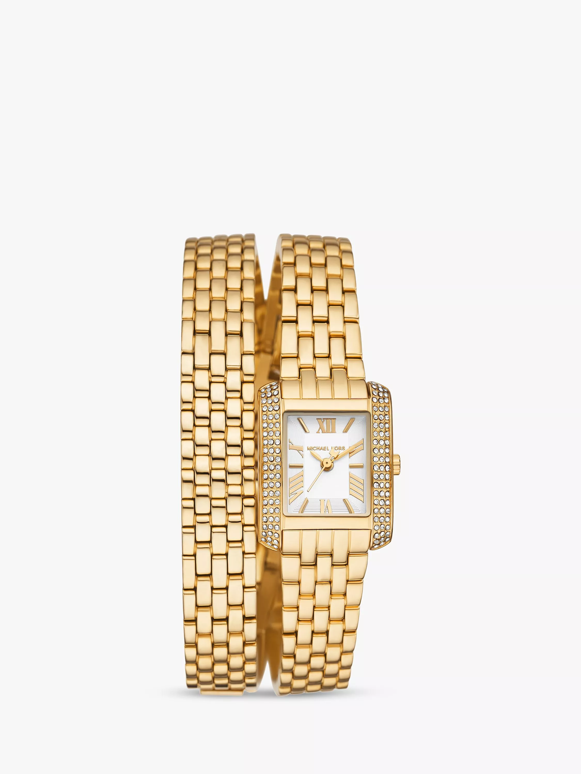 Women s Watches Michael Kors Rectangular John Lewis Partners