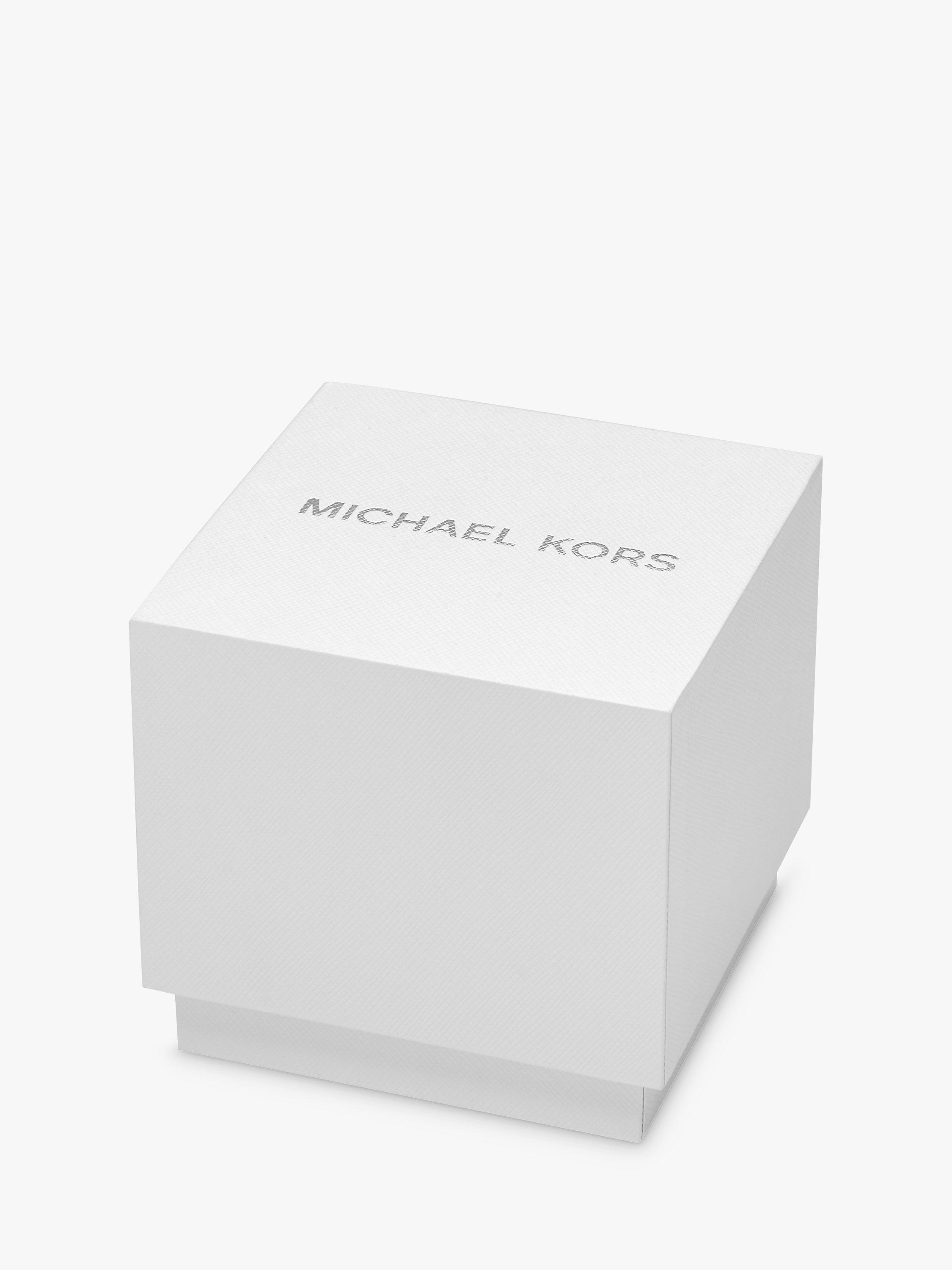 Product image 5 of 5, which shows Michael Kors Women's MK Empire Pave Dial Bracelet Strap Watch, Gold MK4840