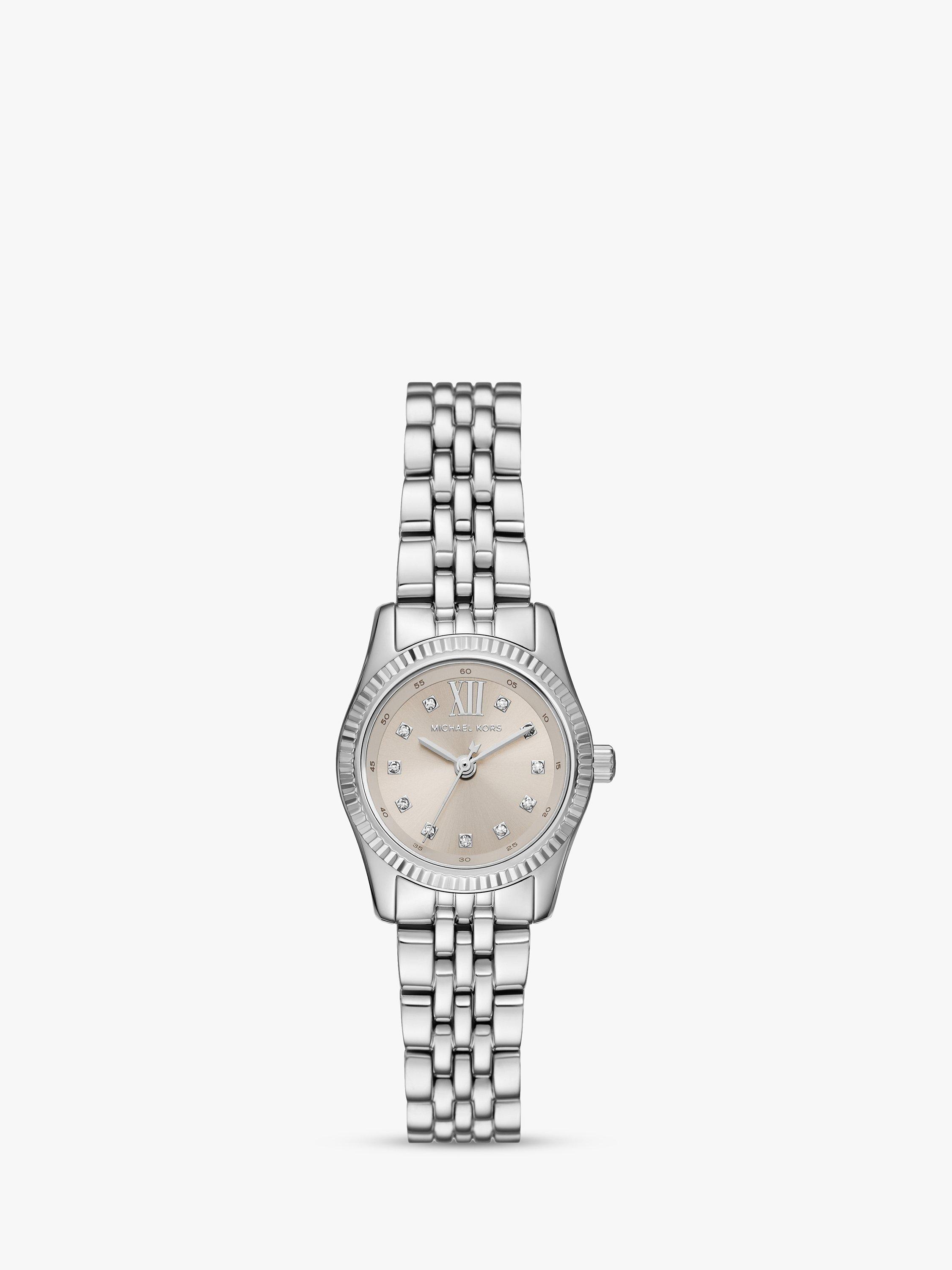 Michael Kors MK-424704 ホワイト腕時計 Michael Kors MK-424704 ホワイト腕時計