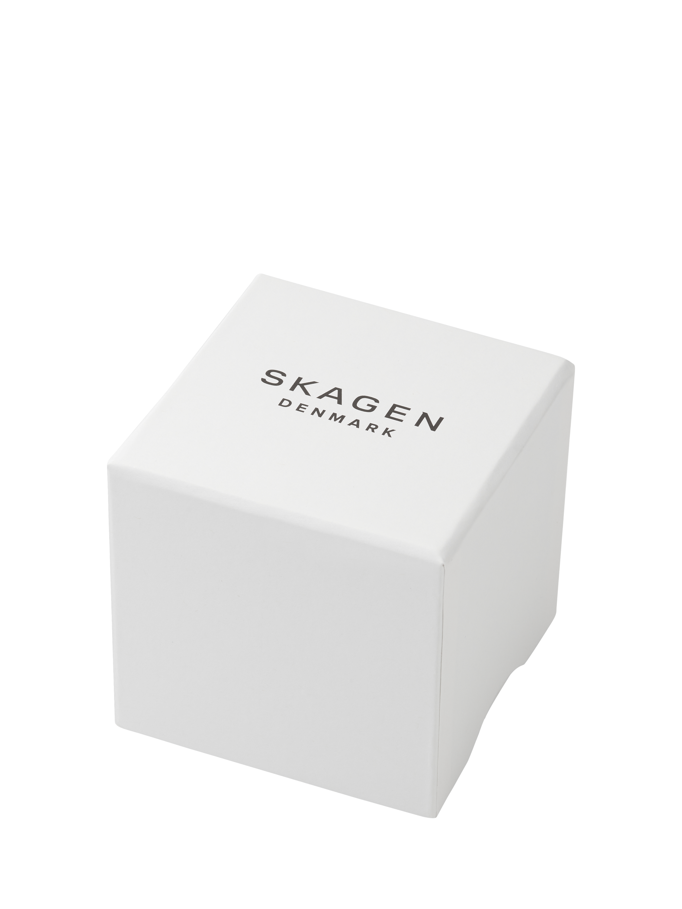 Product image 5 of 5, which shows Skagen SKW3060 Women's Signatur Lille Leather Strap Watch, Rose Gold/Grey