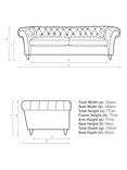 John Lewis Cromwell Grand 4 Seater Leather Sofa, Dark Leg