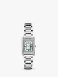 Emporio Armani AR11625 Women's Genni Crystal Bracelet Strap Watch, Silver