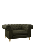 John Lewis Cromwell Leather Snuggler, Light Leg