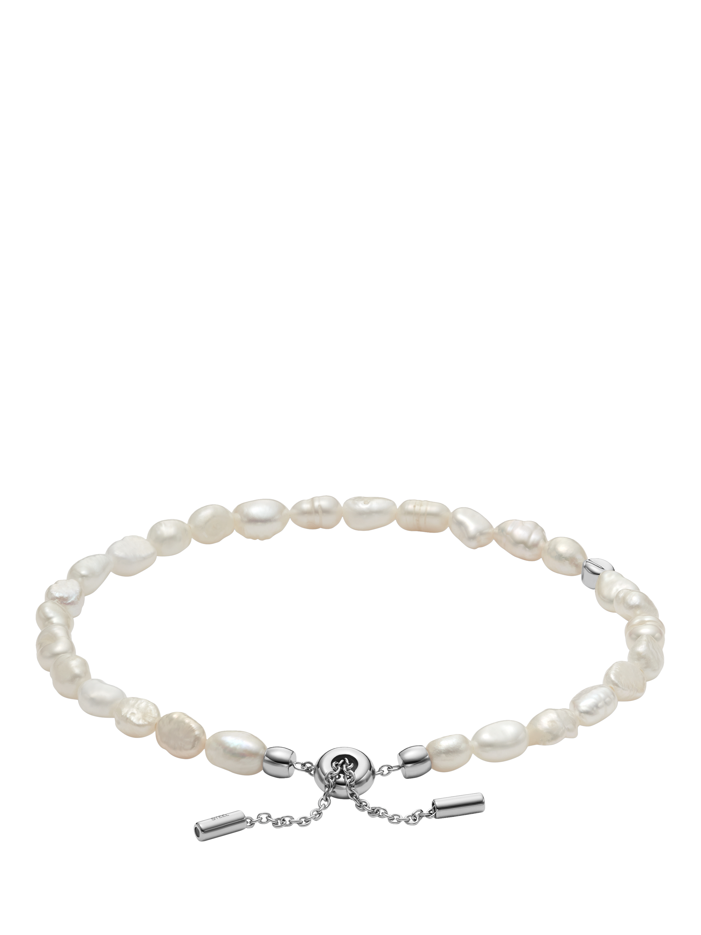 Product image 2 of 2, which shows Skagen Beaded Pearl Bracelet
