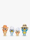 Bluey Figures Family Trip, Set of 4