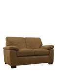 John Lewis Camden Small 2 Seater Leather Sofa, Dark Leg