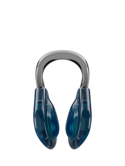 Speedo Biofus Nose Clip - view 2, Usa Charcoal / Pool