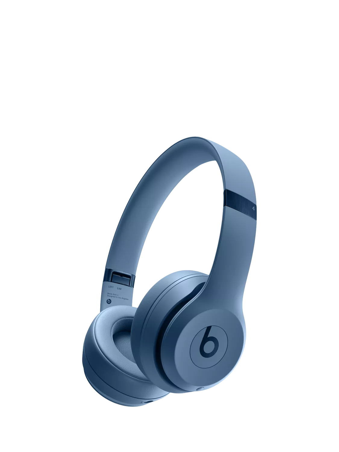 Beats Solo 4 Wireless Bluetooth On Ear Headphones with Mic Remote Slate Blue