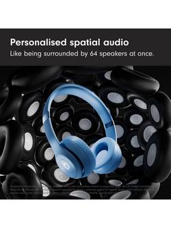 Beats Solo 4 Wireless Bluetooth On-Ear Headphones with Mic/Remote - view 2, Slate Blue