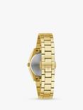 Bulova 97P172 Women's Surveyor Diamond Bracelet Strap Watch, Gold/Mother of Pearl