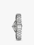 Bulova 96P249 Women's Sutton Diamond Bracelet Strap Watch, Silver/Pink