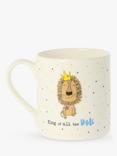 McLaggan Smith 'King of All the Dads' Bone China Mug, 350ml, Multi