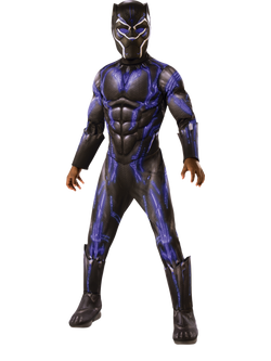 Marvel Rubies Black Panther Deluxe Children's Costume, Multi, Multi