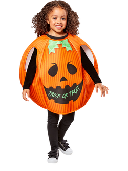 Rubies Kids' Pumpkin Halloween Costume, Multi, Multi