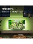 Philips 85PUS8309 (2024) LED HDR 4K Ultra HD Smart TV, 85 inch with Freeview Play, Ambilight & Dolby Atmos, Black