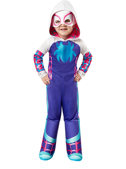 Marvel Spidey Deluxe Ghost Spider Children's Costume, Multi