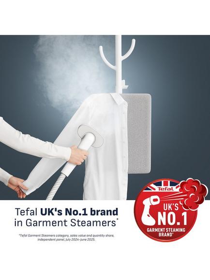 Tefal Origin Home Upright Clothes Steamer, White - view 2, White