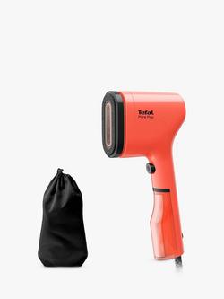 Tefal Pure POP Handheld Clothes Steamer, Coral, Coral