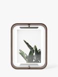 Umbra Bellwood Desk Double Sided Wood Photo Frame, 4 x 6" (10 x 15cm), Walnut