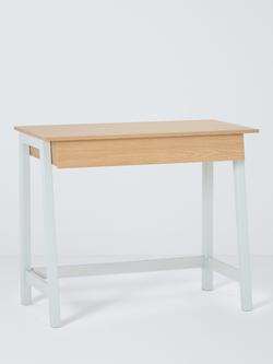 John Lewis Cuthbert Desk, Natural/Grey, Natural/Grey
