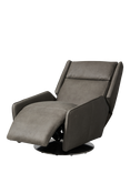 Halo Capri Recliner Armchair, Hand Tipped Pewter