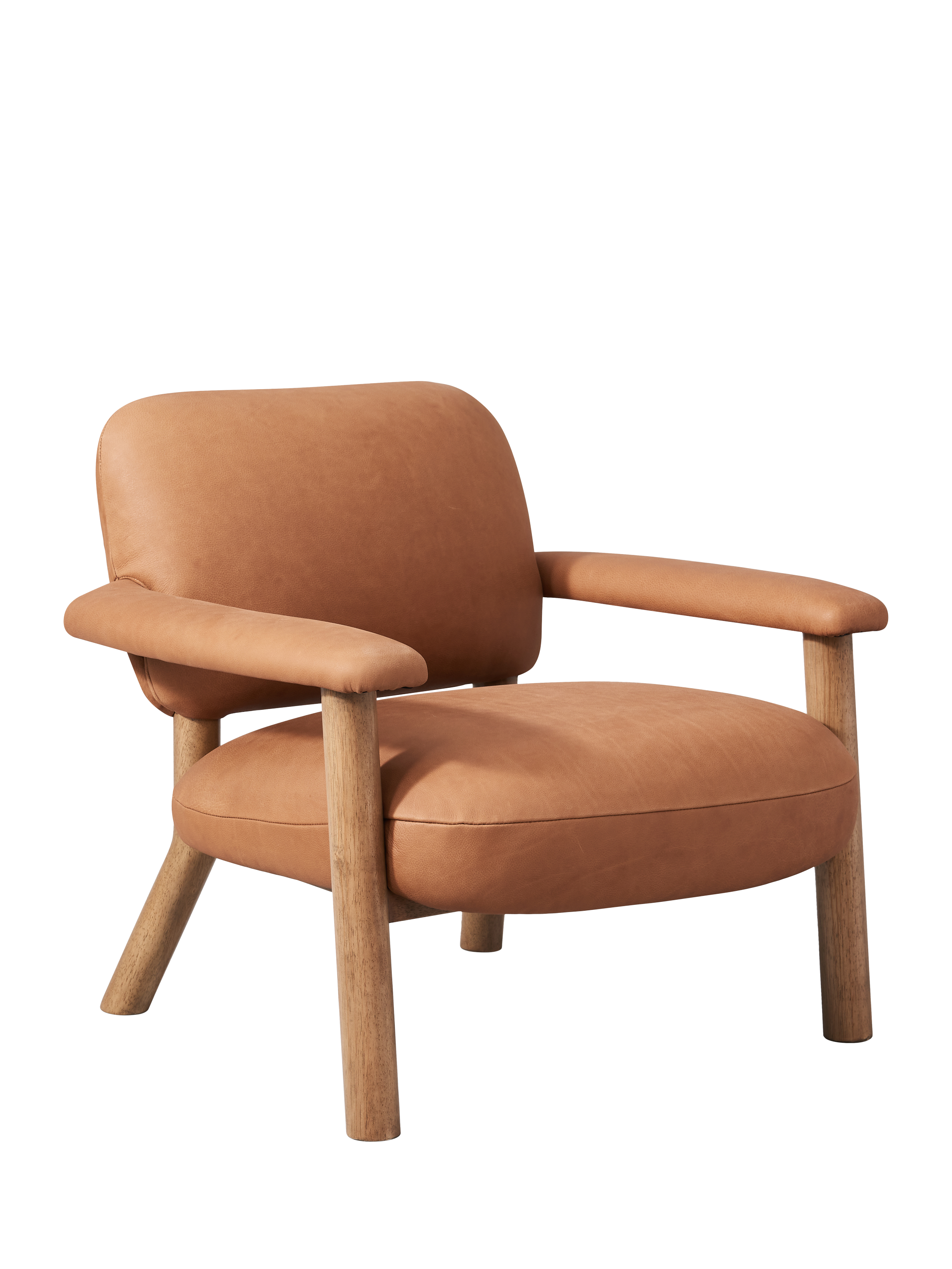 Pebble Range, Halo Pebble Armchair, Hand Tipped Camel