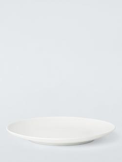John Lewis Stoneware Side Plate, Set of 4, 20cm, White - view 2, 