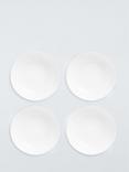 John Lewis Stoneware Pasta Bowl, Set of 4, 23cm, White