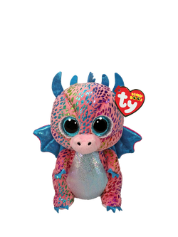 Ty Beanie Boo Flint Dragon, Regular, Multi