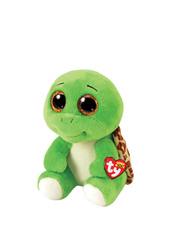 Ty Beanie Boo Turbo Green Turtle, Medium, Multi