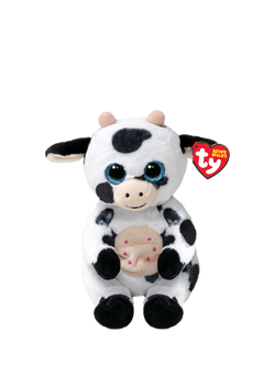 Ty Beanie Bellies Herdly Cow, Regular, Multi