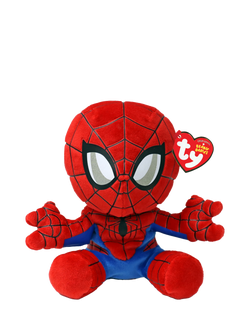 Ty Spiderman Plush Soft Toy, Multi