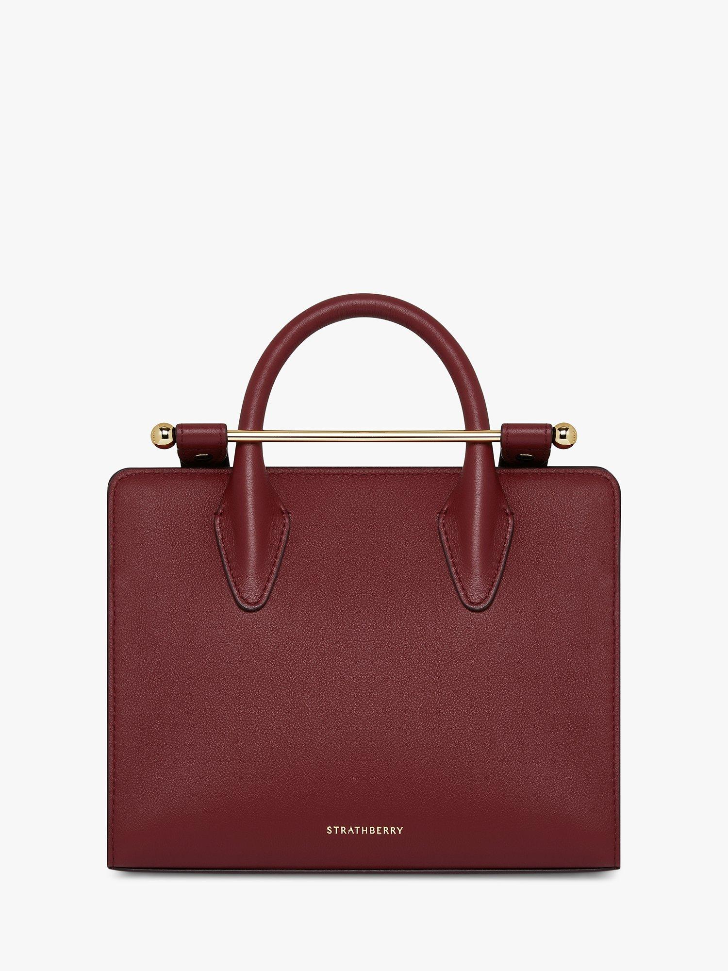 MINI TOTE LEATHER OXBLOOD