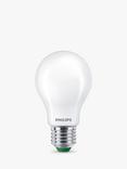 Philips Ultra Efficient 60W A60 E27 LED Classic Bulb, Pack of 2, Warm White