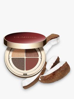 Clarins Ombre 4 Colour Eyeshadow Palette, Multi Browns - view 2, Multi Browns