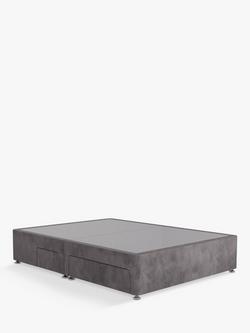 Sealy 2 + 2 Drawer Divan Base, Double, Armour
