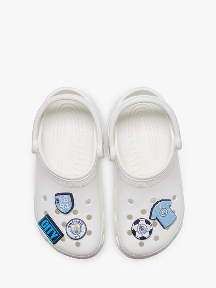 Crocs Manchester City Jibbitz, Pack of 5, Multi - view 2, Multi