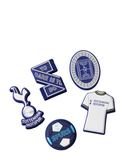 Crocs Kids' Tottenham Hotspur Jibbitz, Pack of 5, Multi
