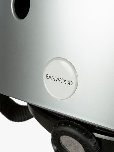 Banwood Bike Helmet, Chrome - view 2, Chrome