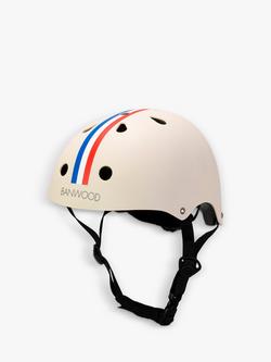Banwood Bike Helmet, Cream Stripes, Cream Stripes
