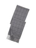 Polo Ralph Lauren Window Check Scarf, Grey Heather